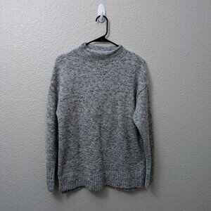 BNWOT gray mock neck sweater - Size XS